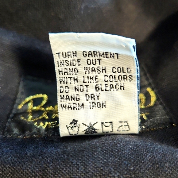 Bob Mackie Wearable Art Embroidered Linen Blend 3/4 Sleeve Jacket Large - Picture 9 of 12